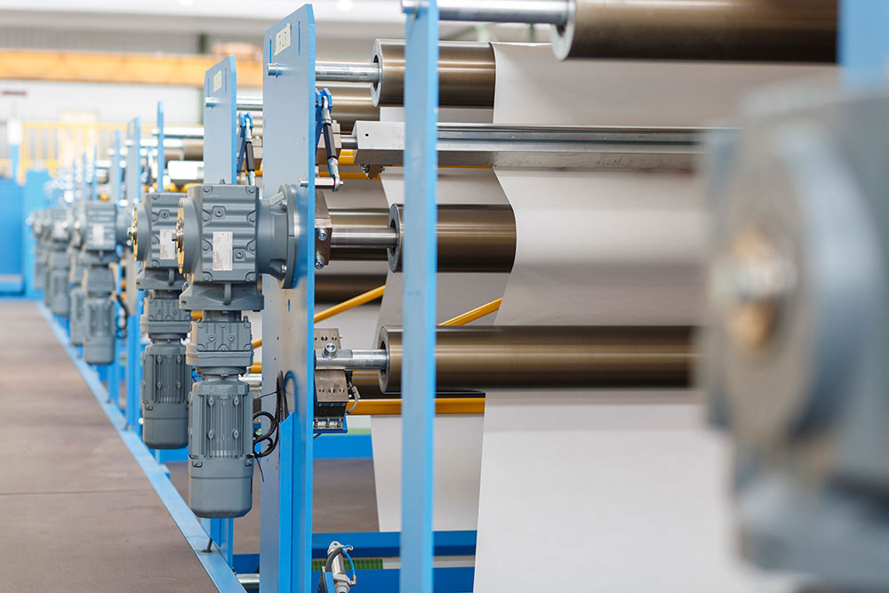 KB folio-size paper sheeter in paper converting production line