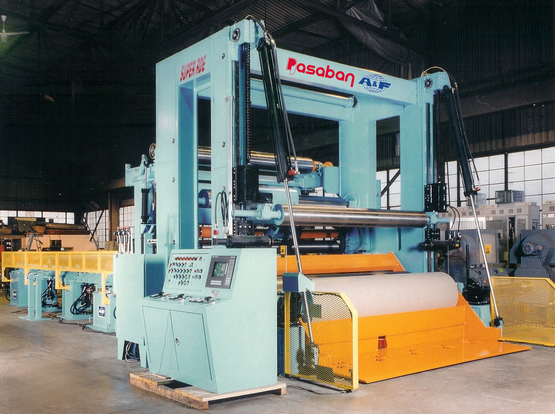 RDE paper converting machine by Pasaban AF for paper processing