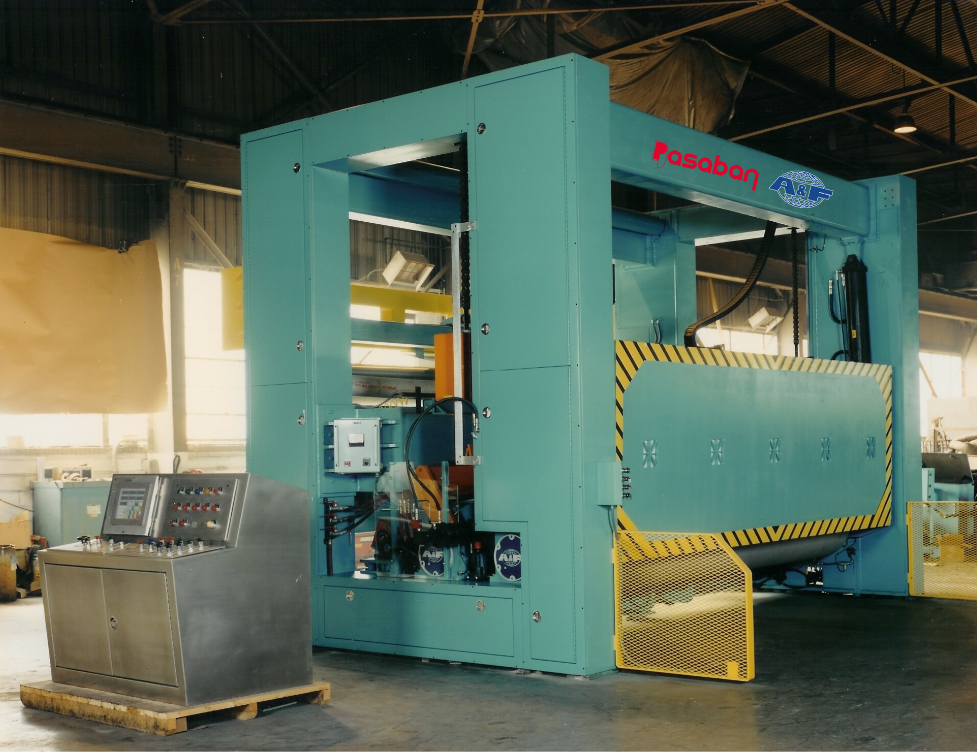 Pasaban AF RDM industrial paper winding machine